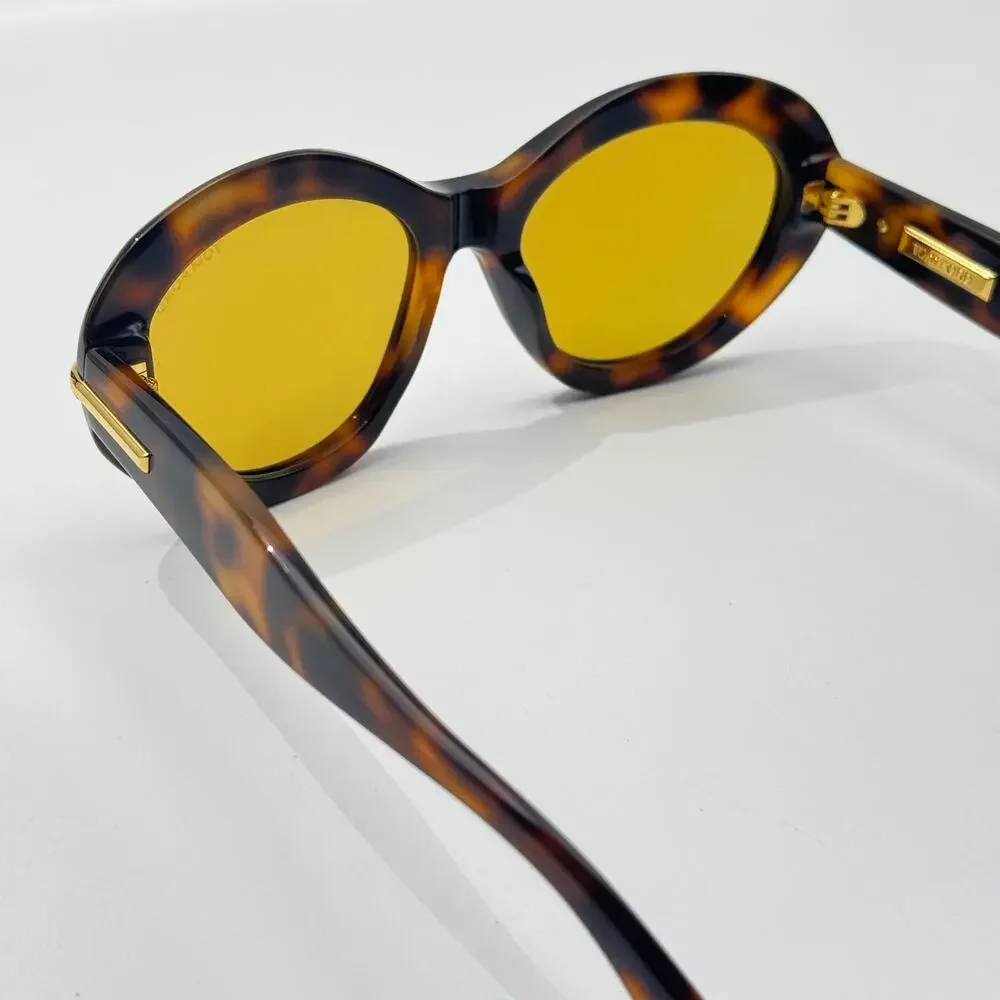 Tom Ford Sunglasses Icon FT1328 53E Havana Oval Frame Brown Lens 55-18-140 New